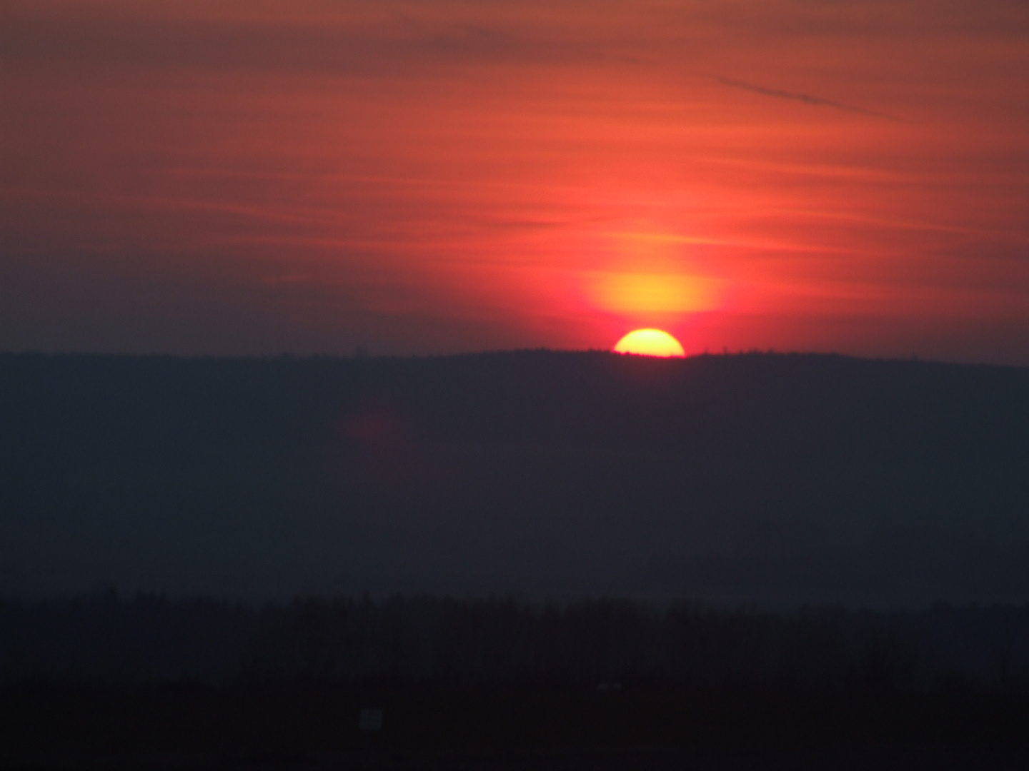 Schöner Sonnenuntergang