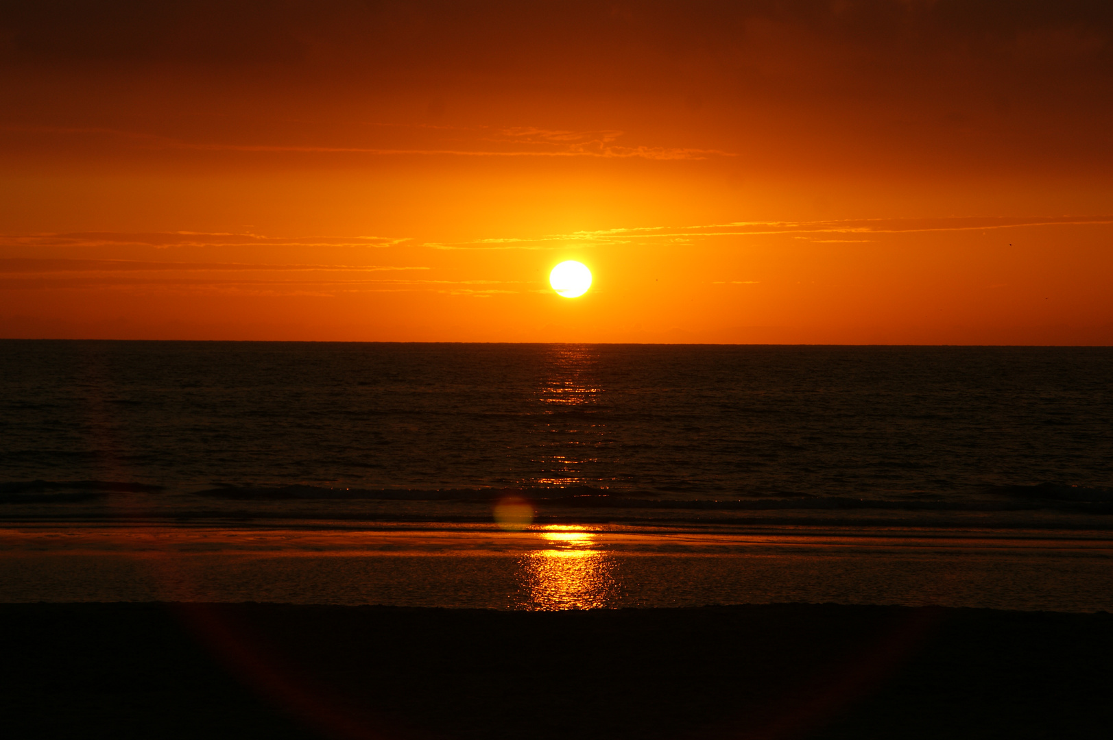 Schöner Sonnenuntergang