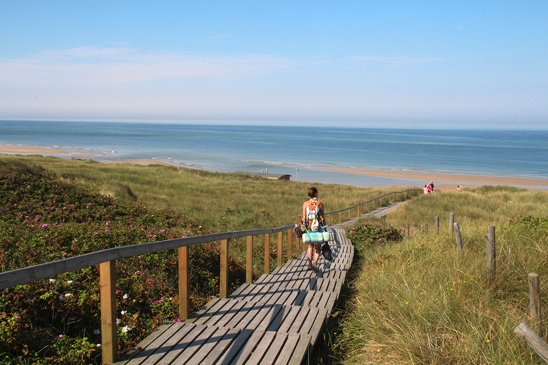 Schöner, stiller Morgen am Rantumer Strand/Sylt