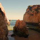 Schöner Strand der Algarve in  Portugal 