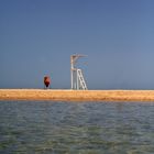 Schöner Strand in Hurghada am Roten Meer