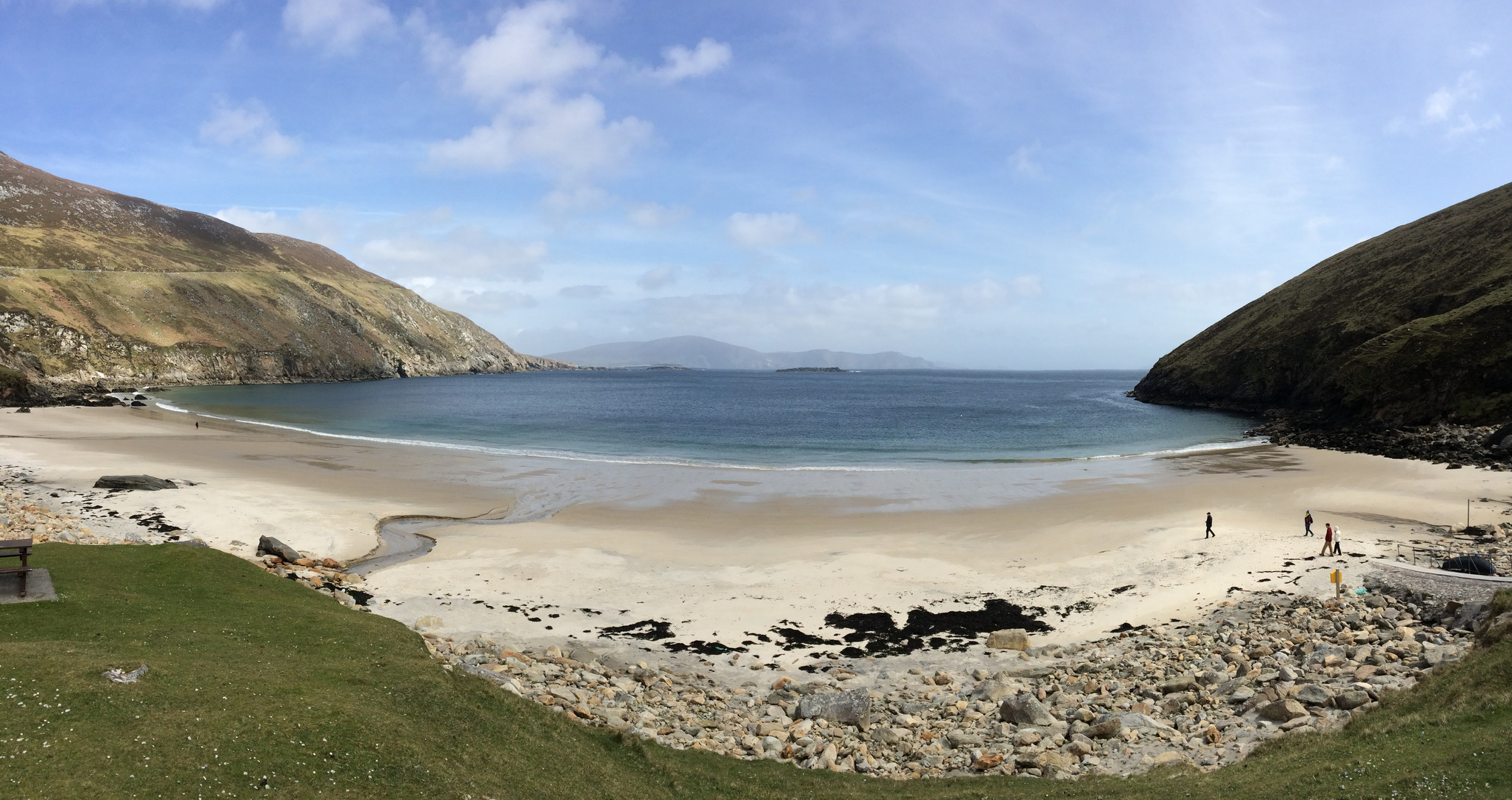 Schöner Strand in Irland