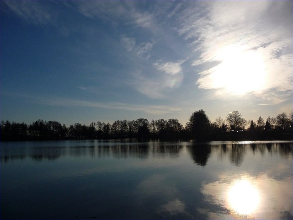 Schöner Tag am Silbersee