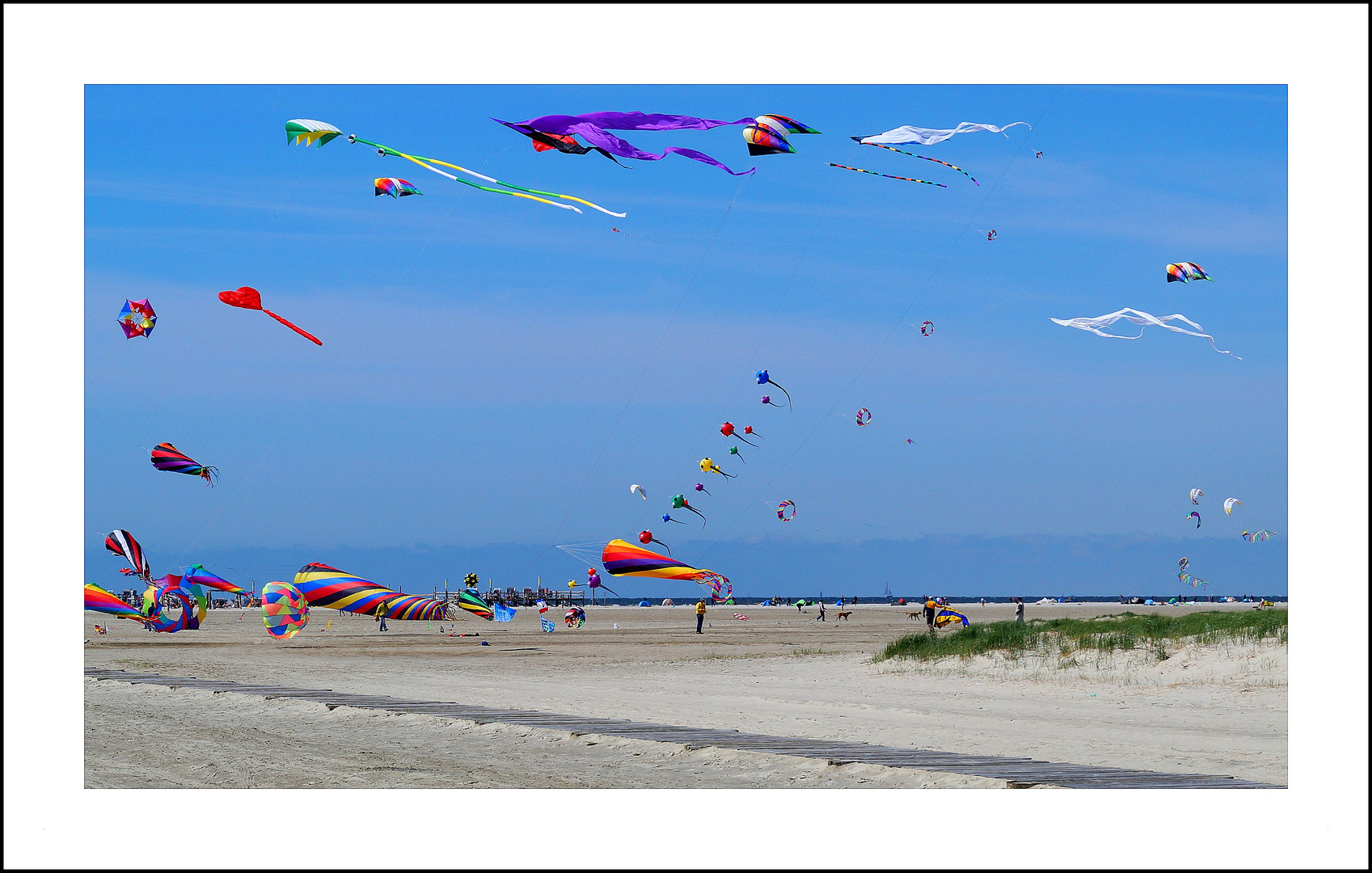 Schöner Wind in Sankt Peter Ording