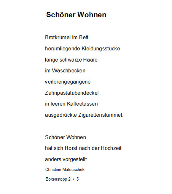 Schöner Wohnen BS 2 - 5