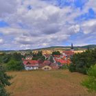 schöner Wolkenhimmel über Helmershausen