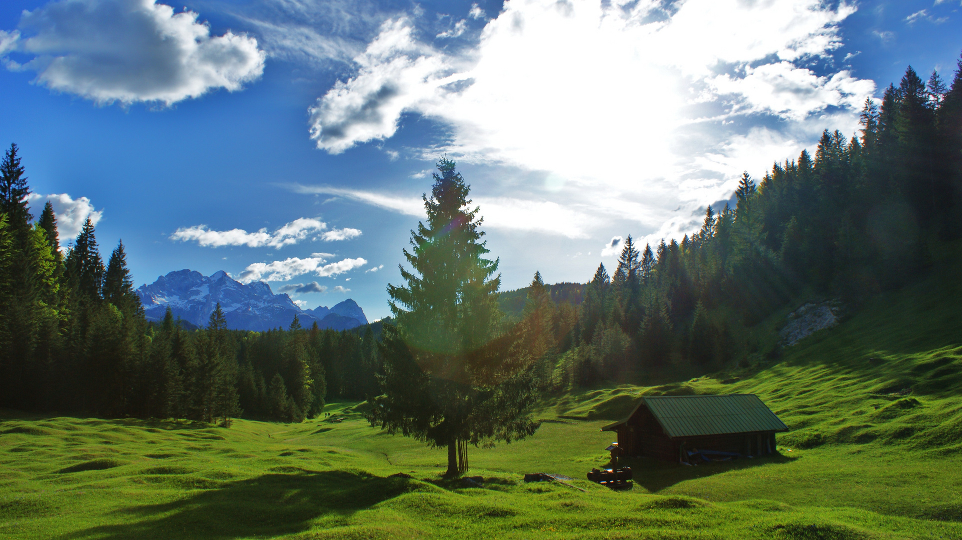 schönes Alpenland