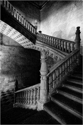 Schönes altes Stiegenhaus