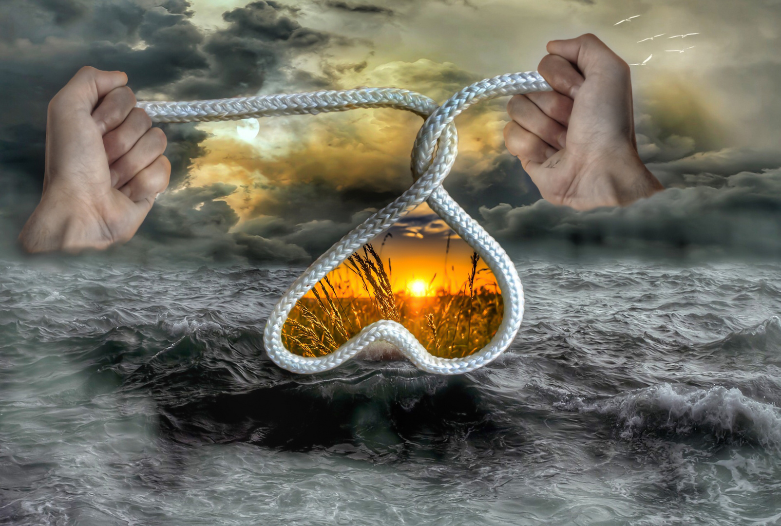 schönes Aussichten.... Foto & Bild | fotomontage, surreal, landschaften