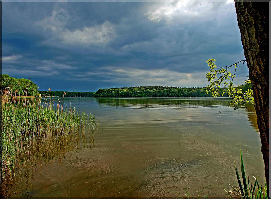 Schönes Brandenburg - Der Siethener See nach einem Gewitter