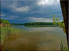 Schönes Brandenburg - Der Siethener See nach einem Gewitter