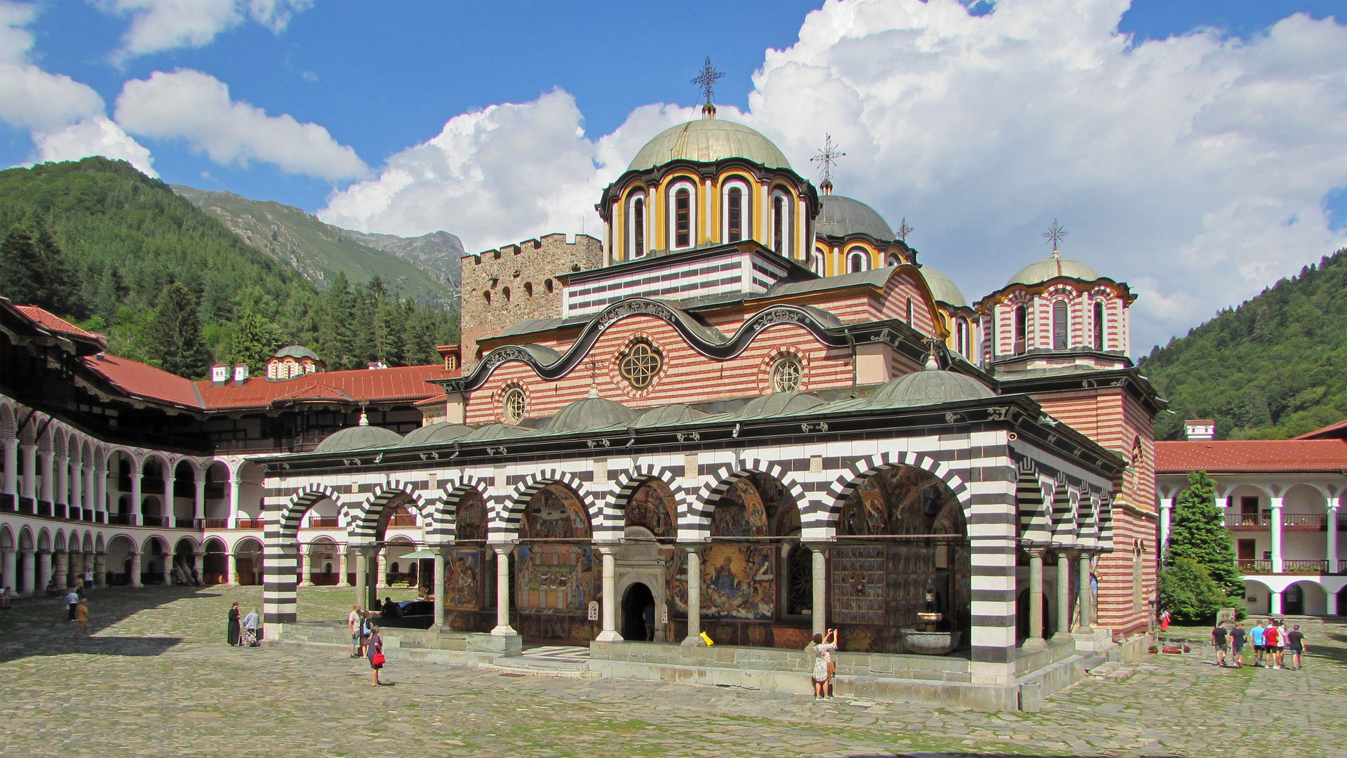 Schönes Bulgarien: Rila-Kloster (Rila-Gebirge) 1