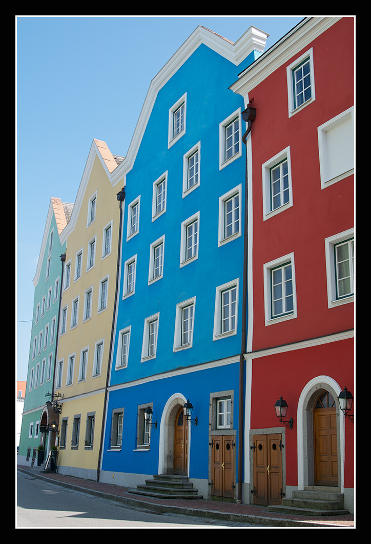 Schönes buntes Schärding