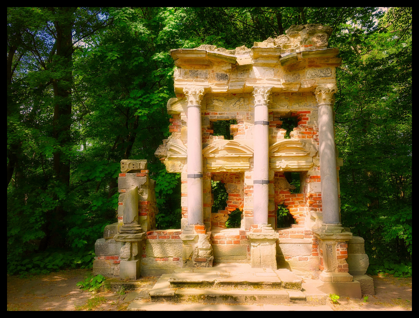 schönes Detail im Park