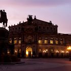 Schönes Dresden am Abend