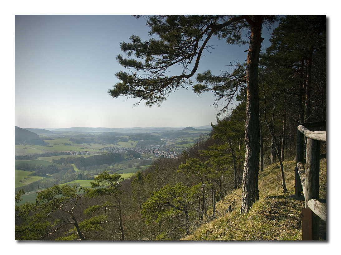 Schönes Eichsfeld - Blick ins Luttertal