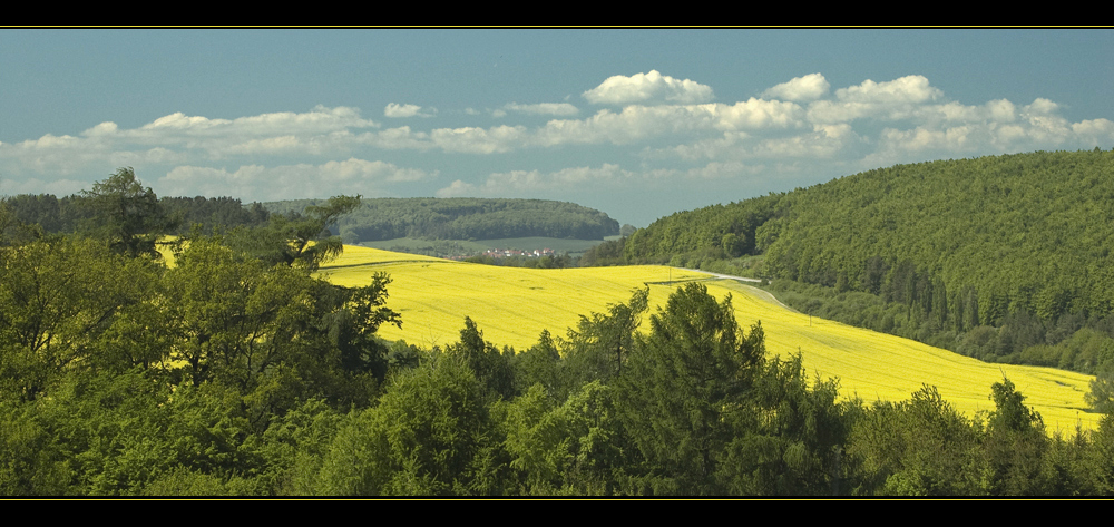 Schönes Eichsfeld - Blick nach Rohrberg