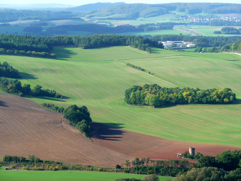 Schönes Eichsfeld - Blick von der Elisabethhöhe