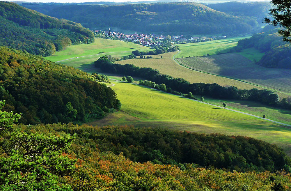 Schönes Eichsfeld - Blick von der Maienwand