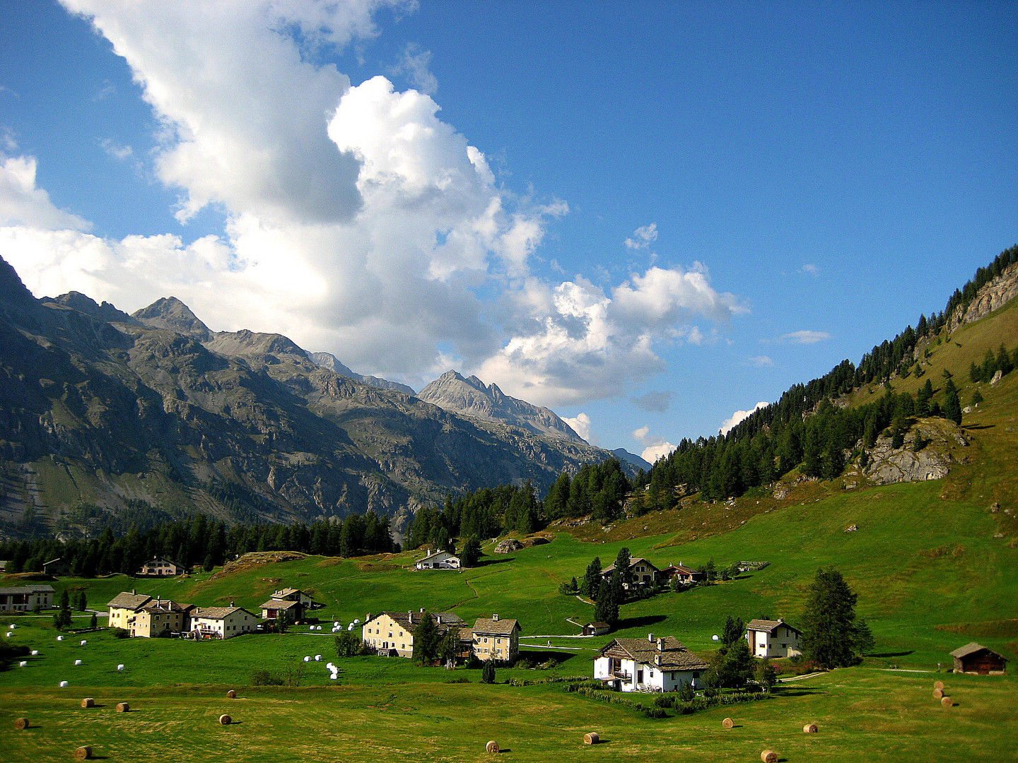 Schönes Fex-Tal bei Sils-Maria