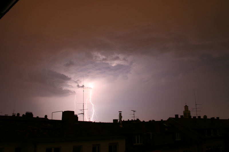 Schönes Gewitter