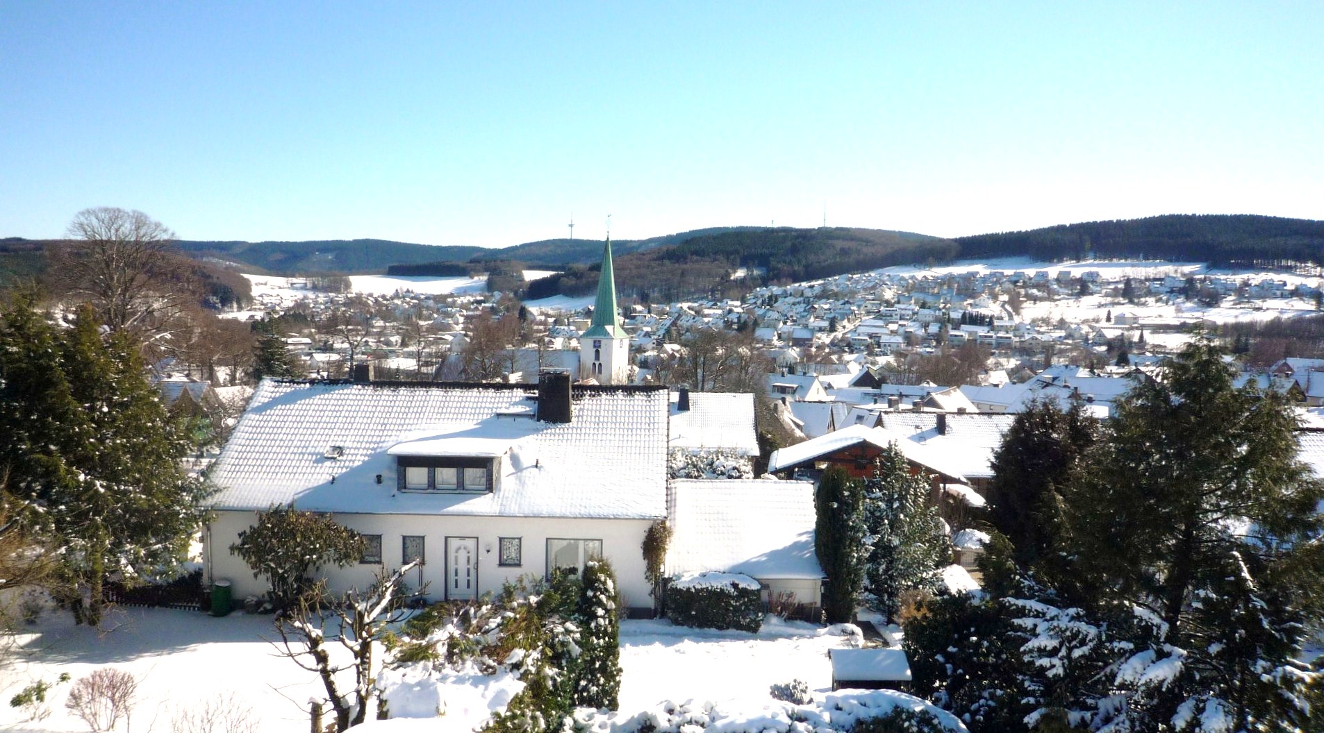 Schönes Herscheid, bezaubernde Winterlandschaft