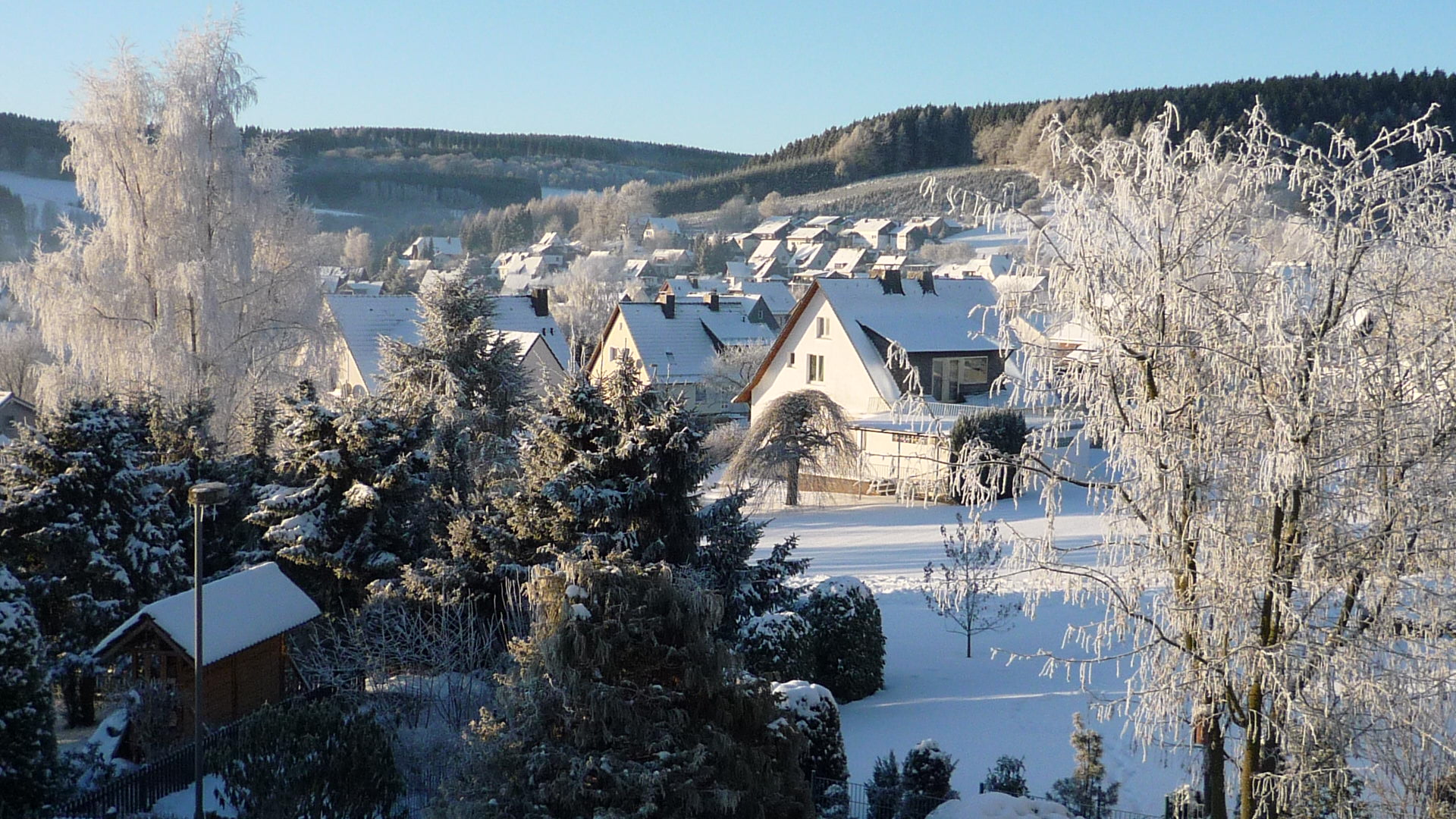 Schönes Herscheid, der Winter ist da