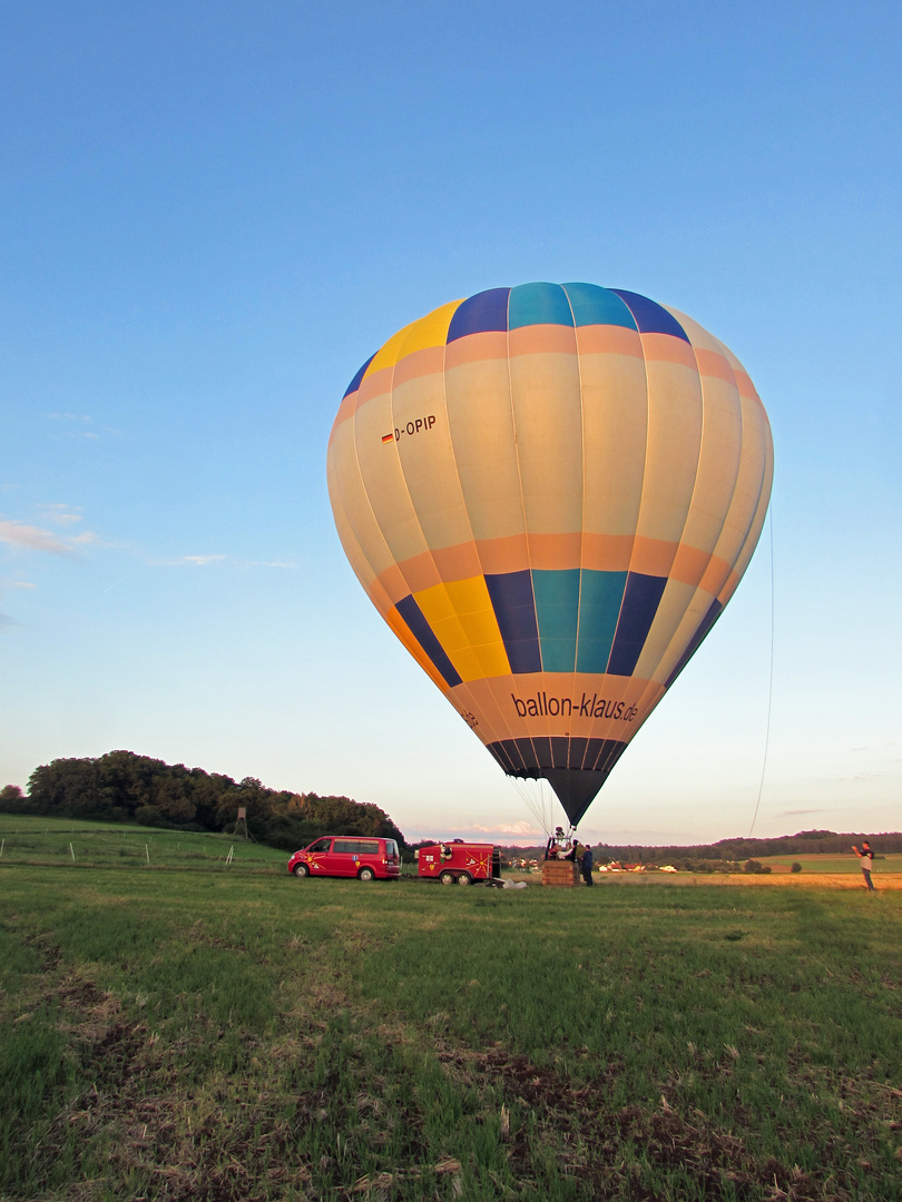 Schönes Hessen: Ballonfahrt 4