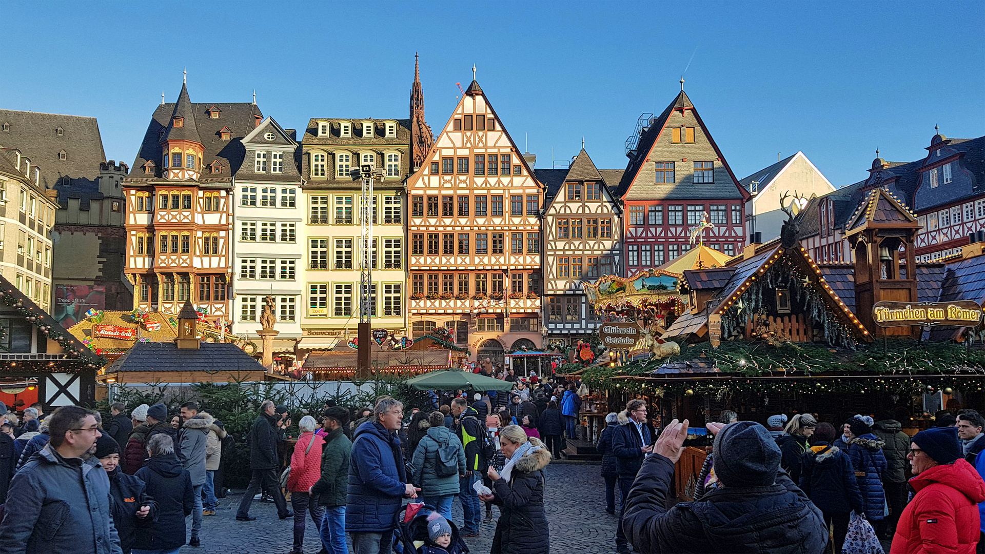 Sch nes Hessen Frankfurt  16 Foto Bild weihnachtsmarkt 