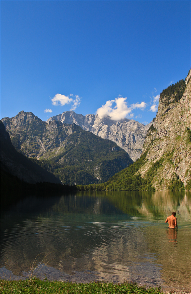 schönes kaltes Bergseewasser Foto &amp; Bild | verreist Bilder auf ...