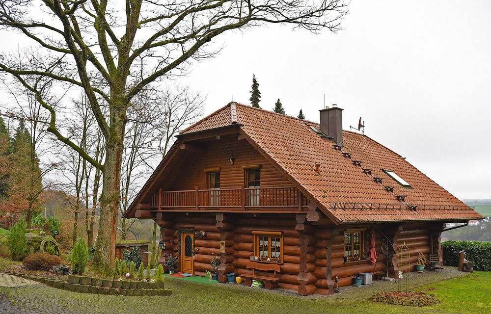 Schönes Landhaus überwiegend Holzbauweise