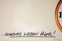 "Schönes Leben hier!"