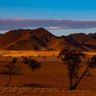 schönes Licht in der Namibwüste
