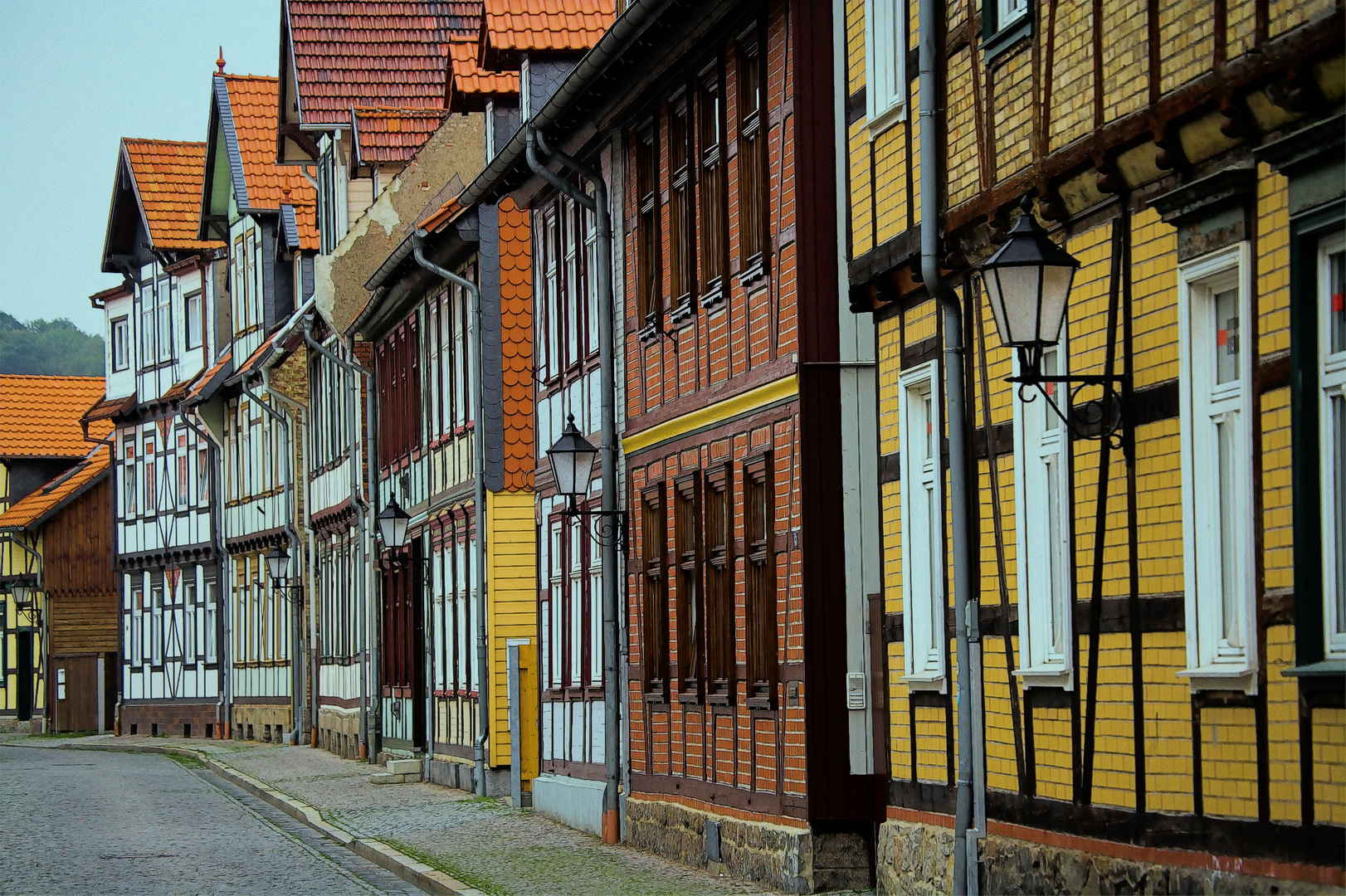 Schönes mitteldeutsches Städtchen