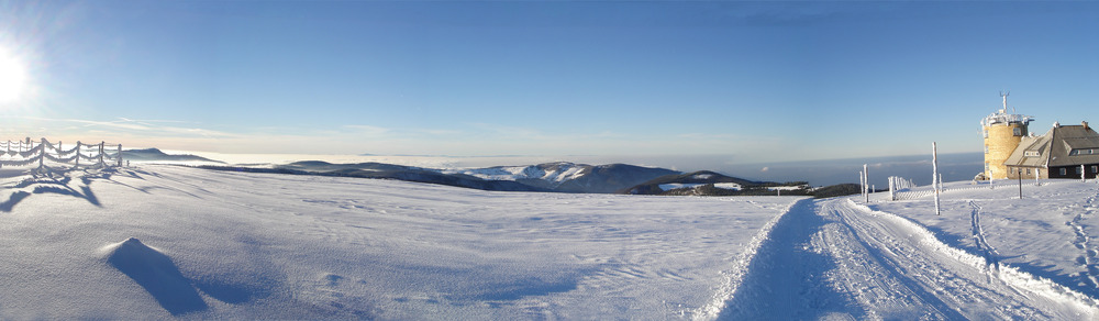 schönes Panorama vom Feldberg