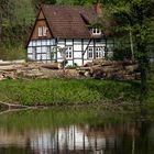 schönes tecklenburg außerhalb der hist. stadtmauern.