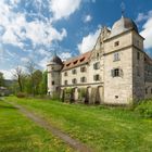 schönes Wasserschloß in Mitwitz