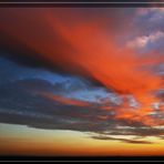 Schönes weites Land  -  Sonnenuntergang in der Eifel