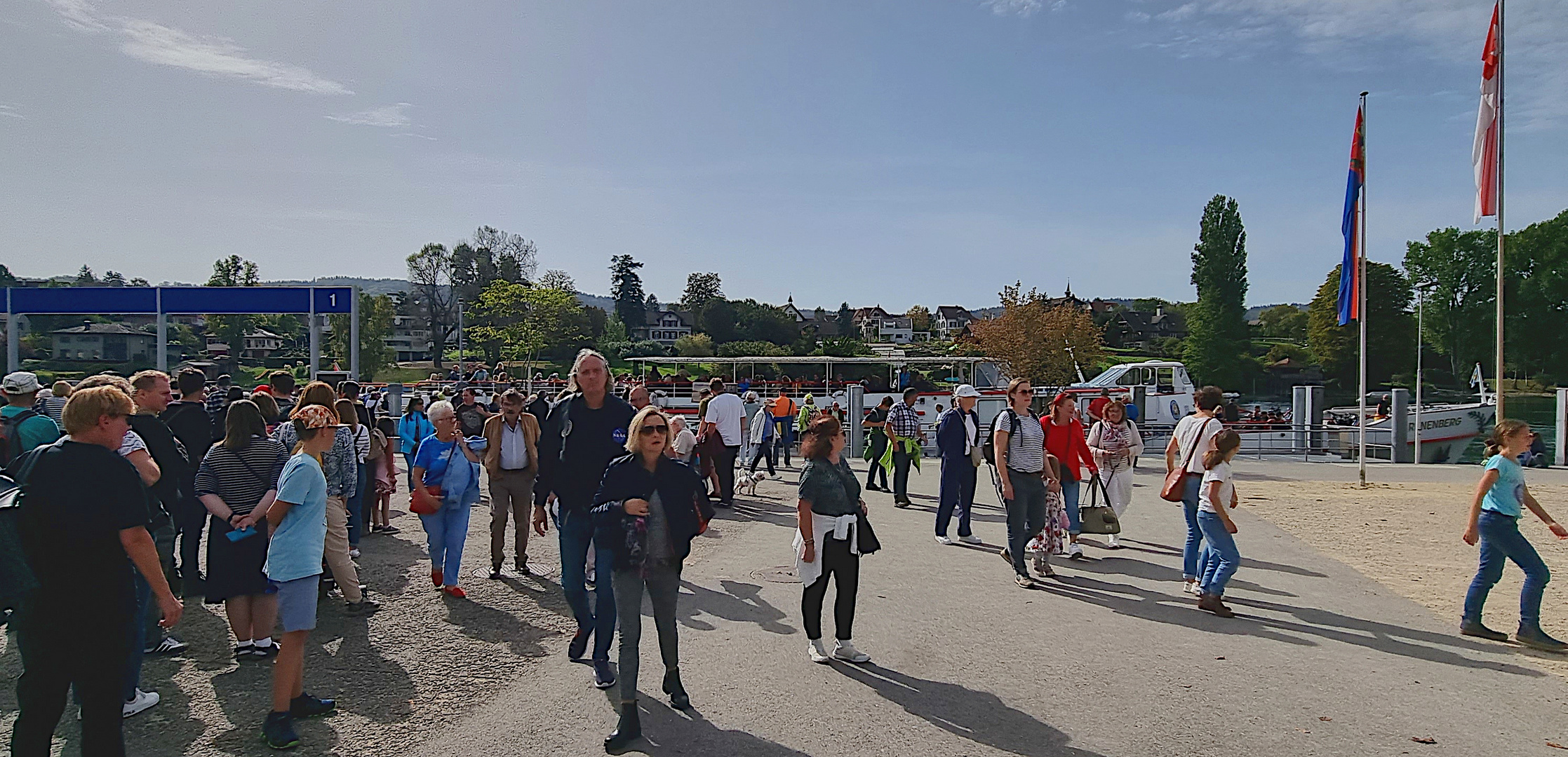 Schönes Wetter - grosser Andrang