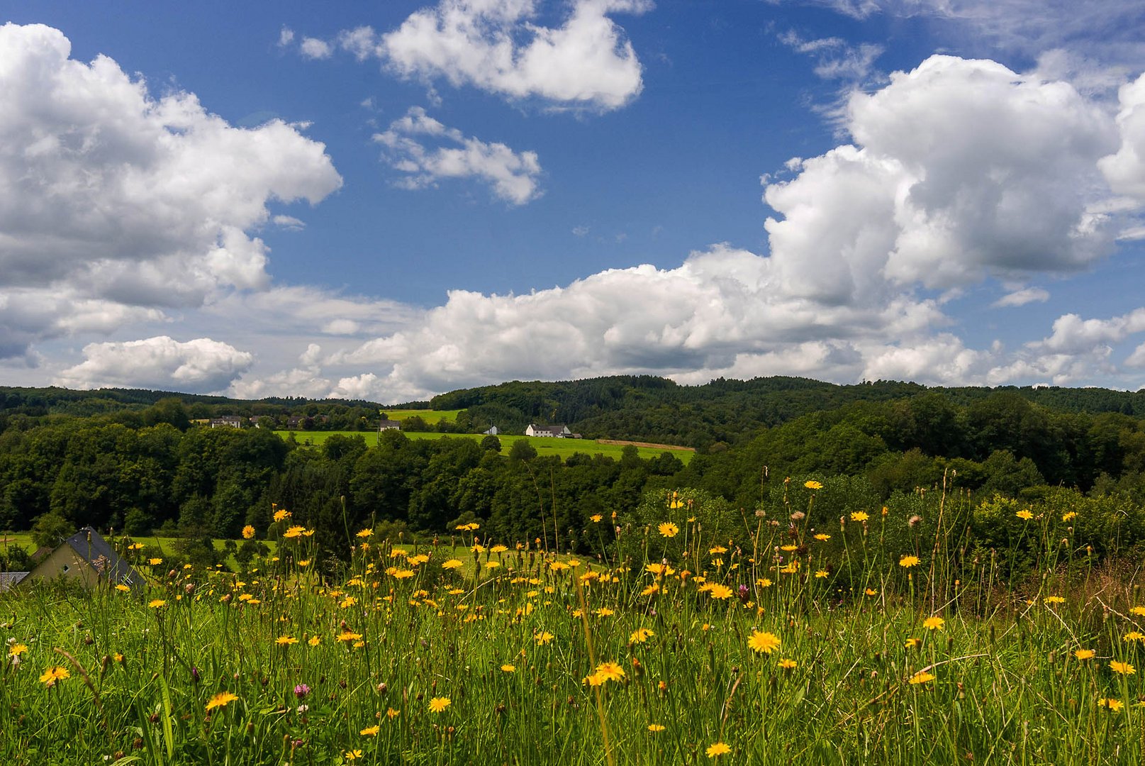 Schönes Wetter im Westerwald