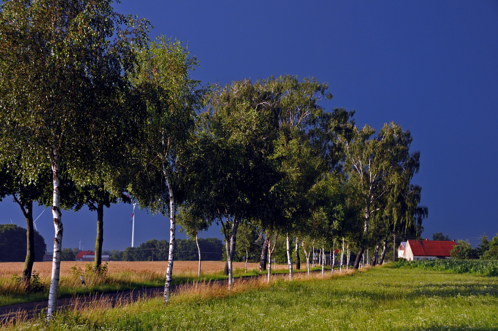 Schönfeld bei Perleberg (Ortseingang)