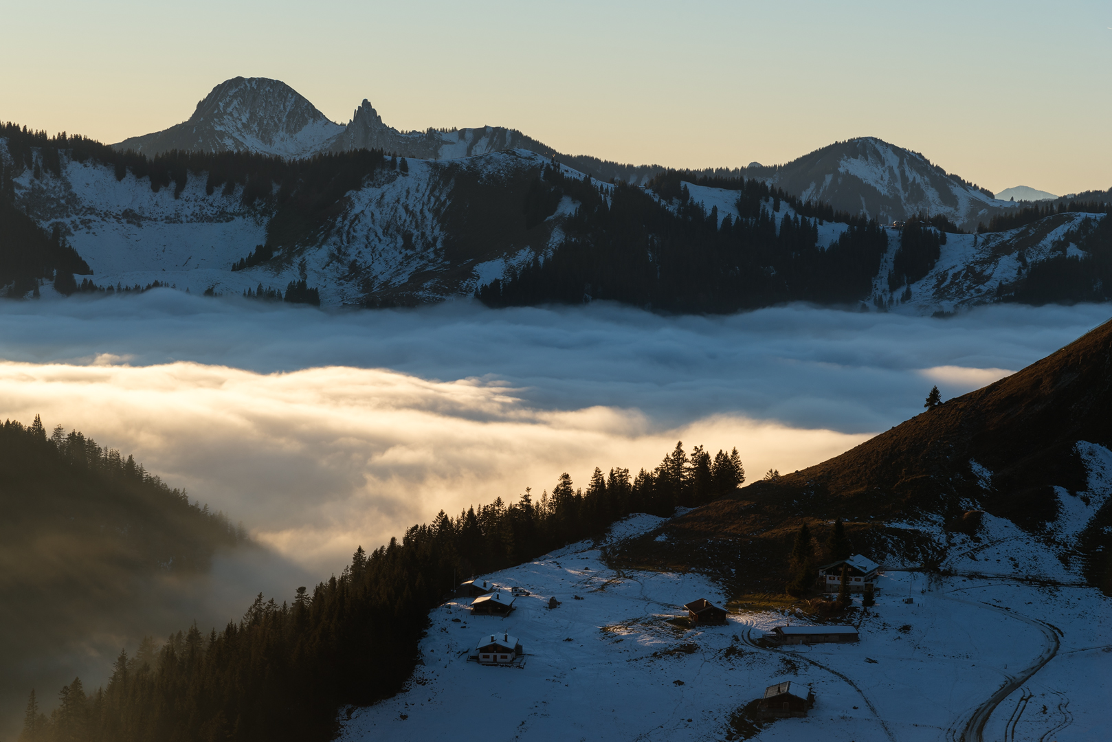 Schönfeldalm im Winter