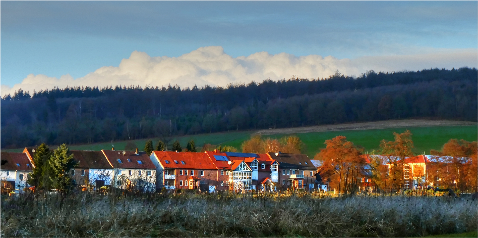 Schönhagen im Sonnenlicht