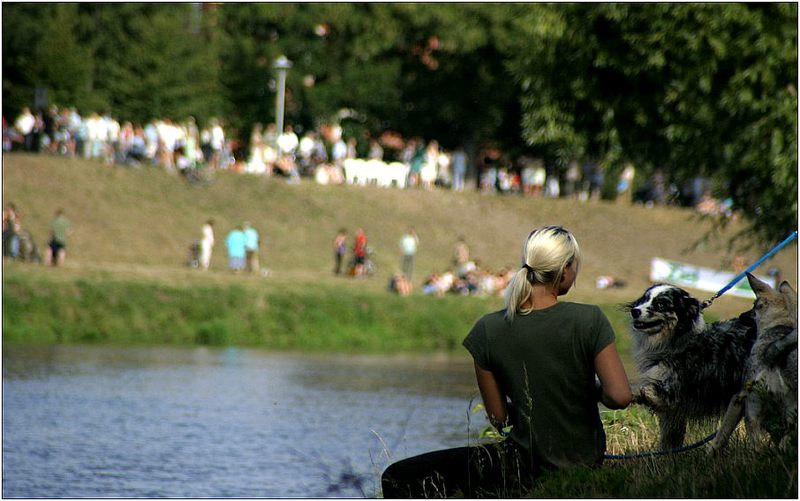 Schönheit am Weges-(Fluss) Rand