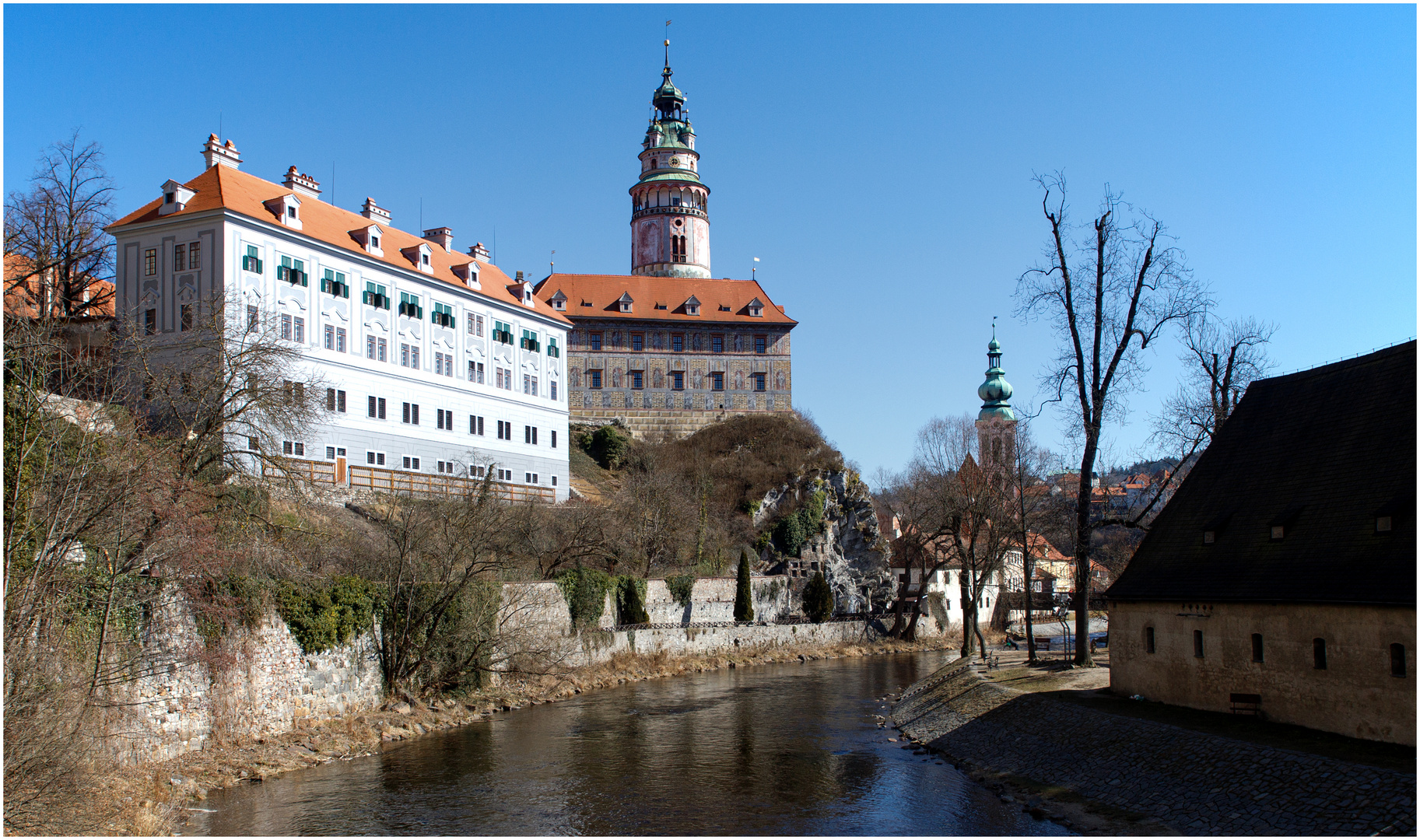 Schönheit an der Moldau