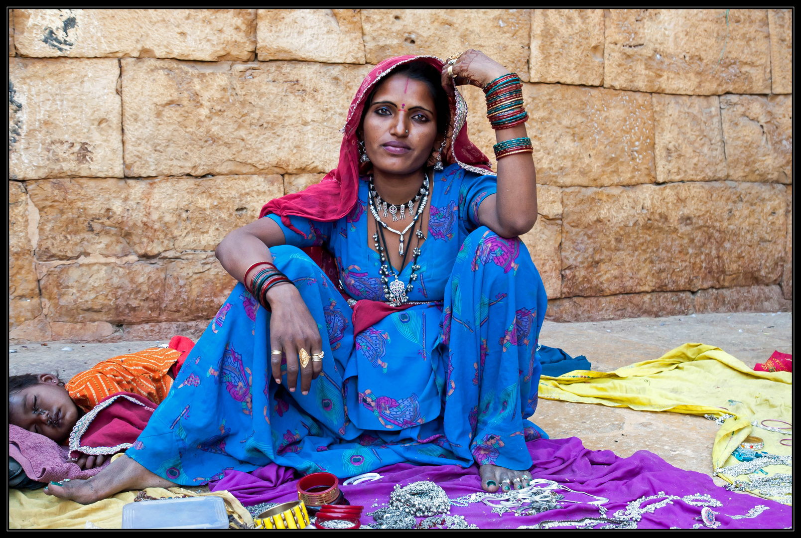 Schönheit aus Jaisalmer (Rajasthan-Nordindien)