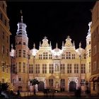 Schönheit der Altstadt - Danzig nachts