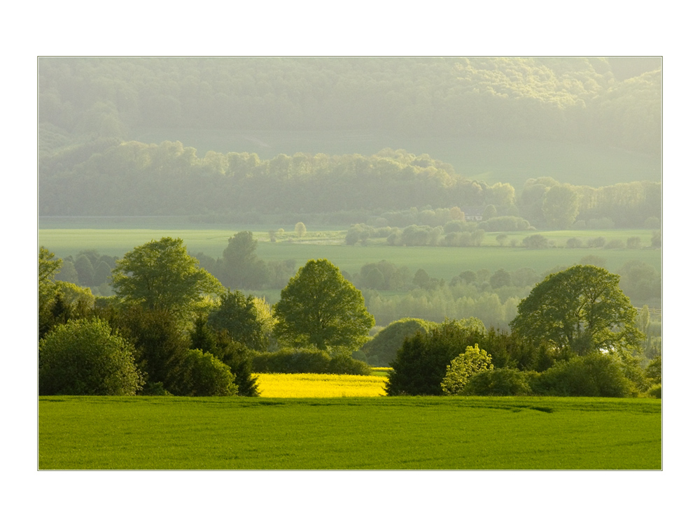 Schönheit der Weserlandschaft an der "Nachtigall"... - (Zur Geschichte des Hauses)