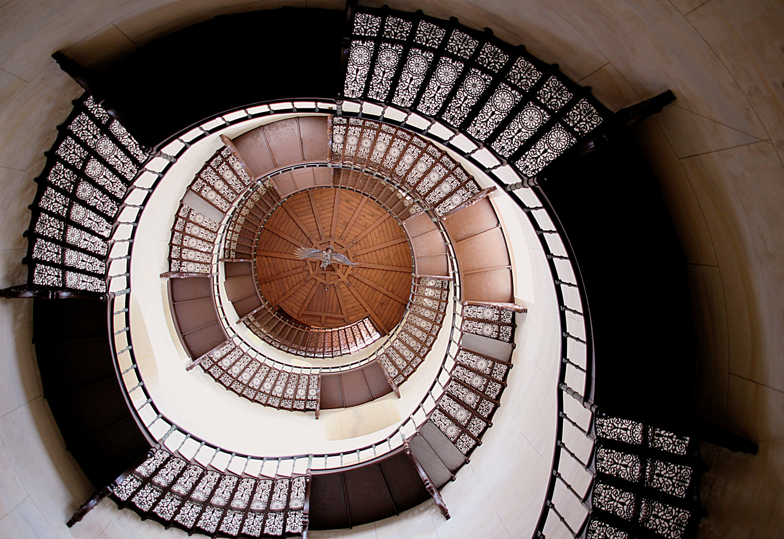 Schönheit einer Treppenspirale
