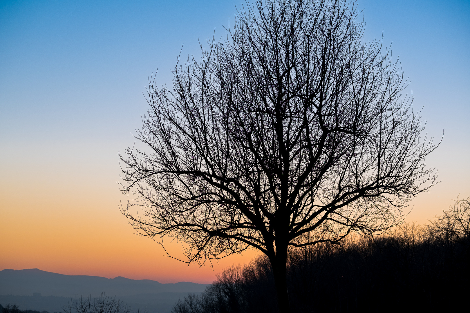 Schönheit nach Sonnenuntergang